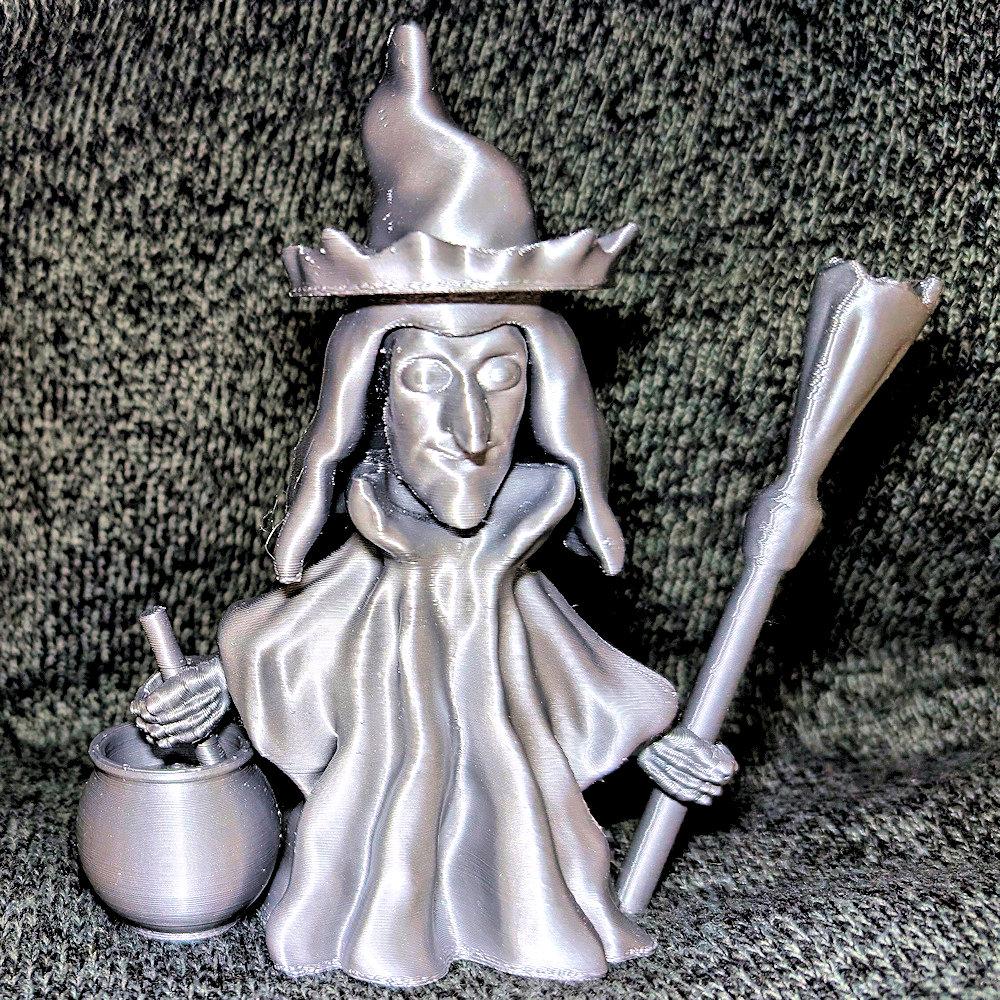 Witnie the Witch Halloween Figure 3d model