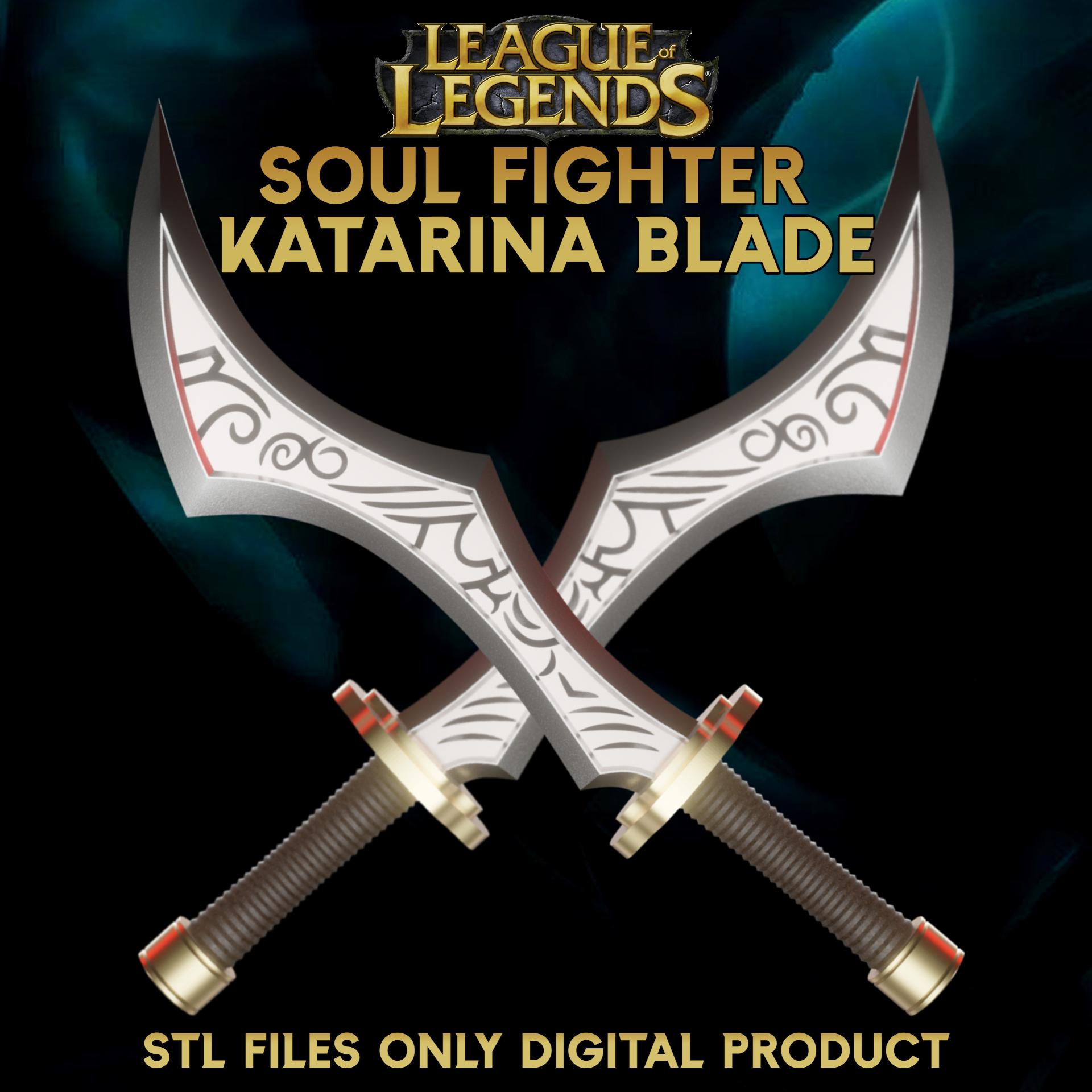 THE SINISTER BLADE KATARINA LEAGUE OF LEGENDS WILD RIFT 3d model