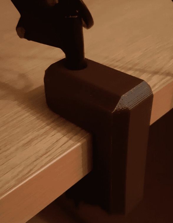 Clamp for IKEA desk lamp Tertial 3d model