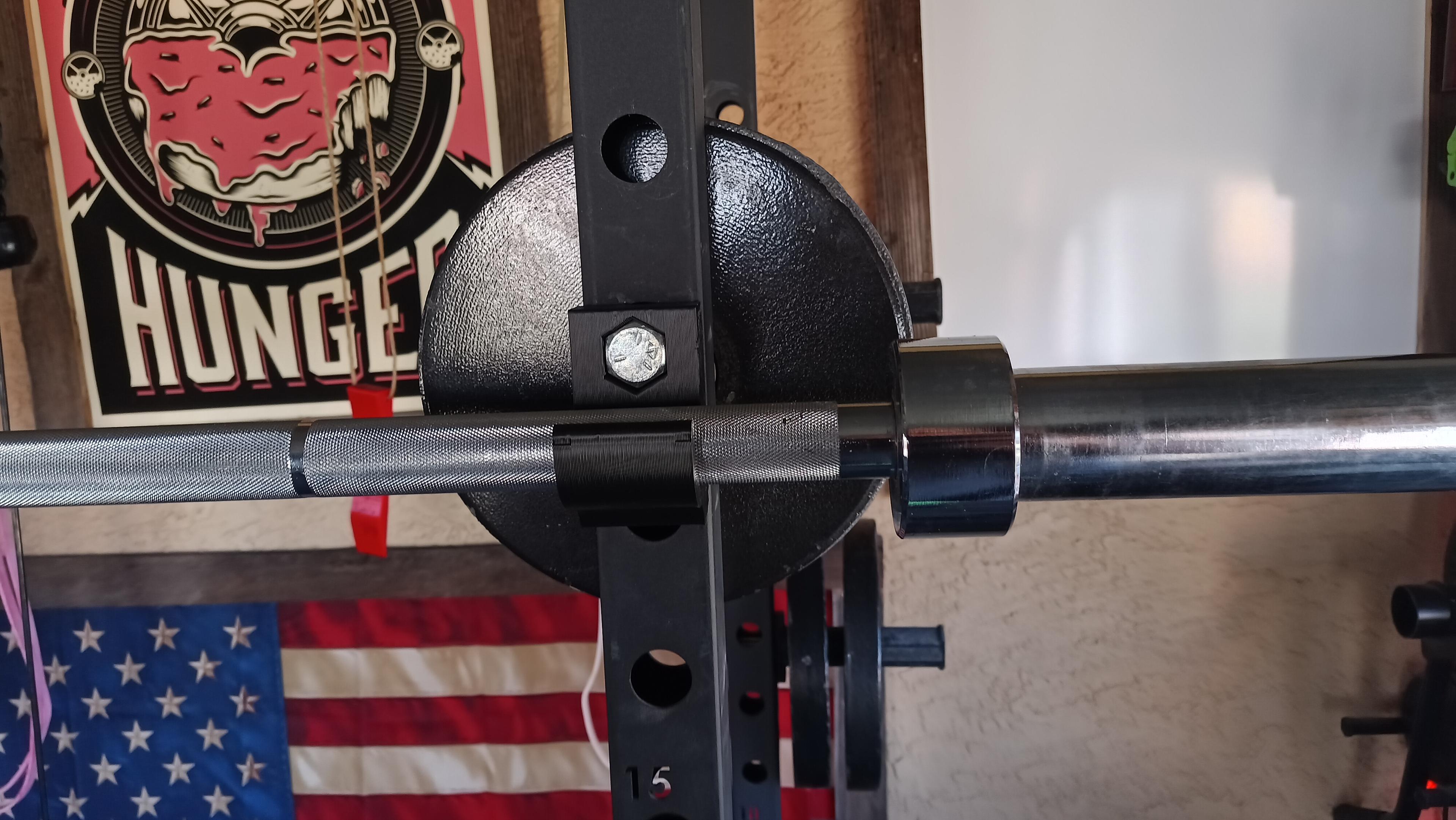 Power rack Horizontal Barbell AXLE bar storage homegym 3d model