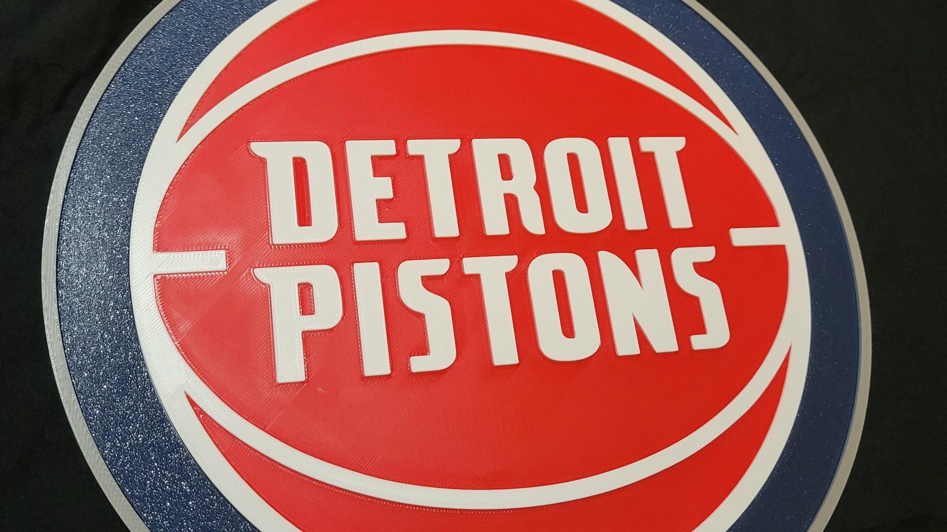 Detroit Pistons 3d model