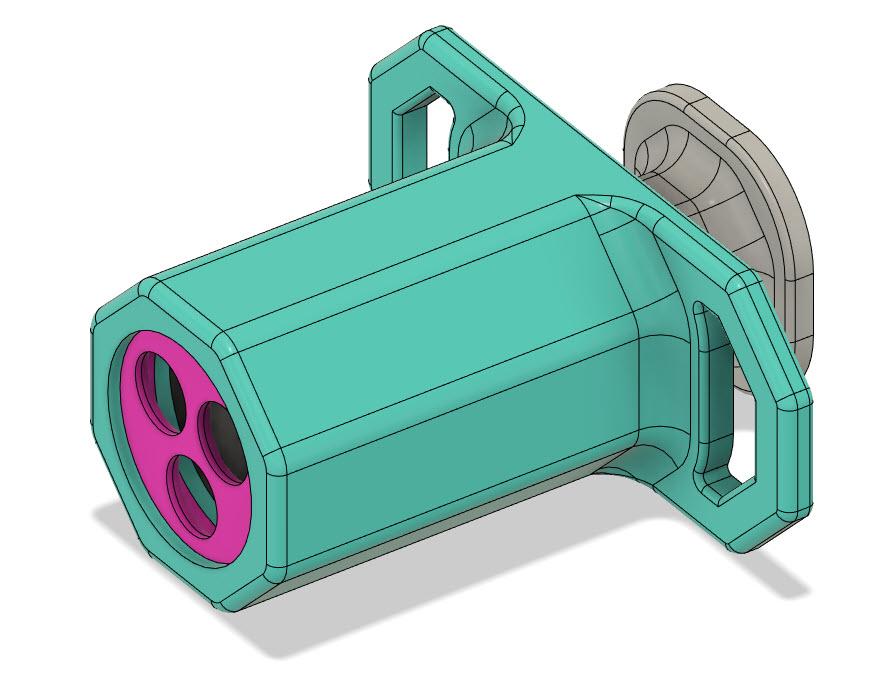 Play-Doh Extruder 3d model