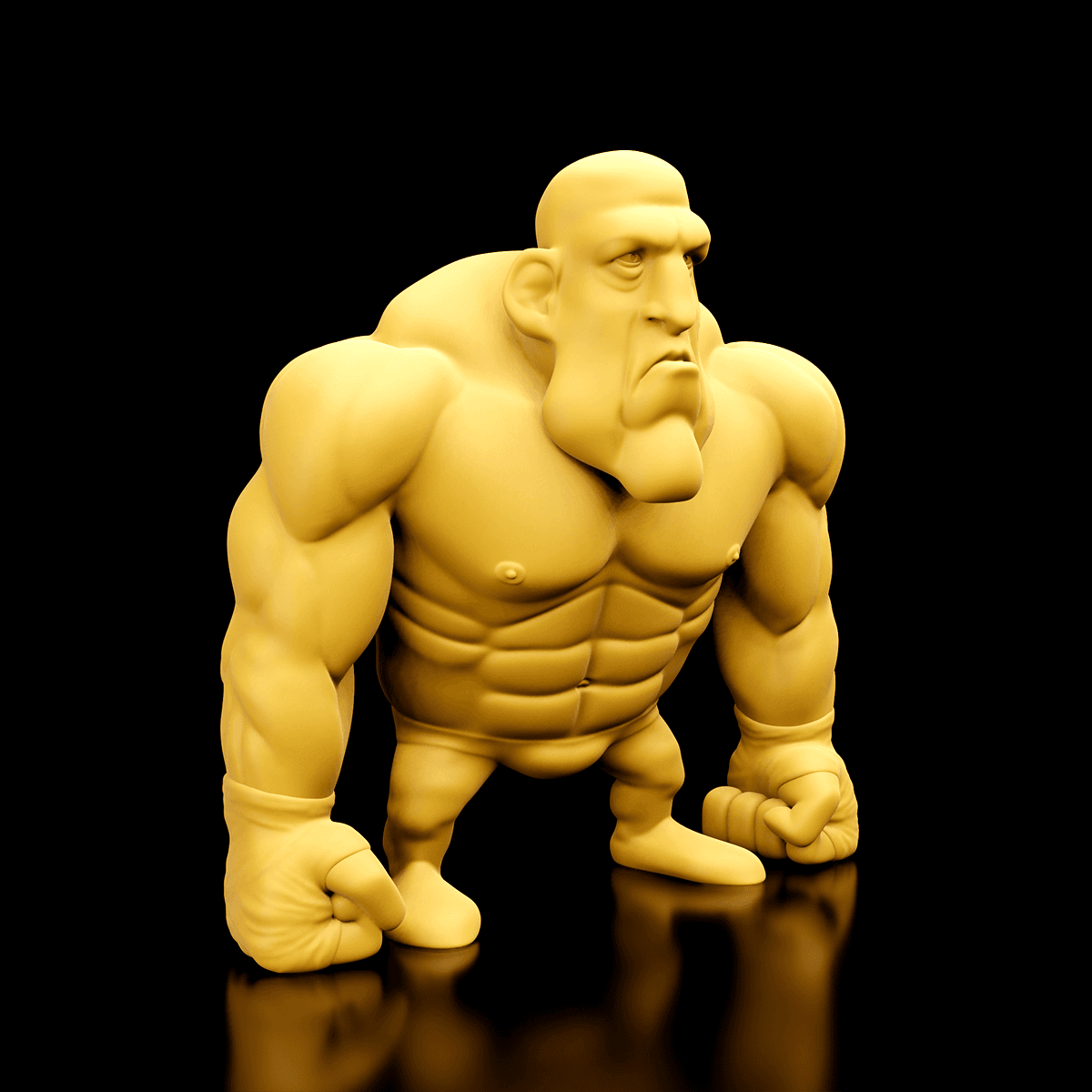 The Fighter 3d model