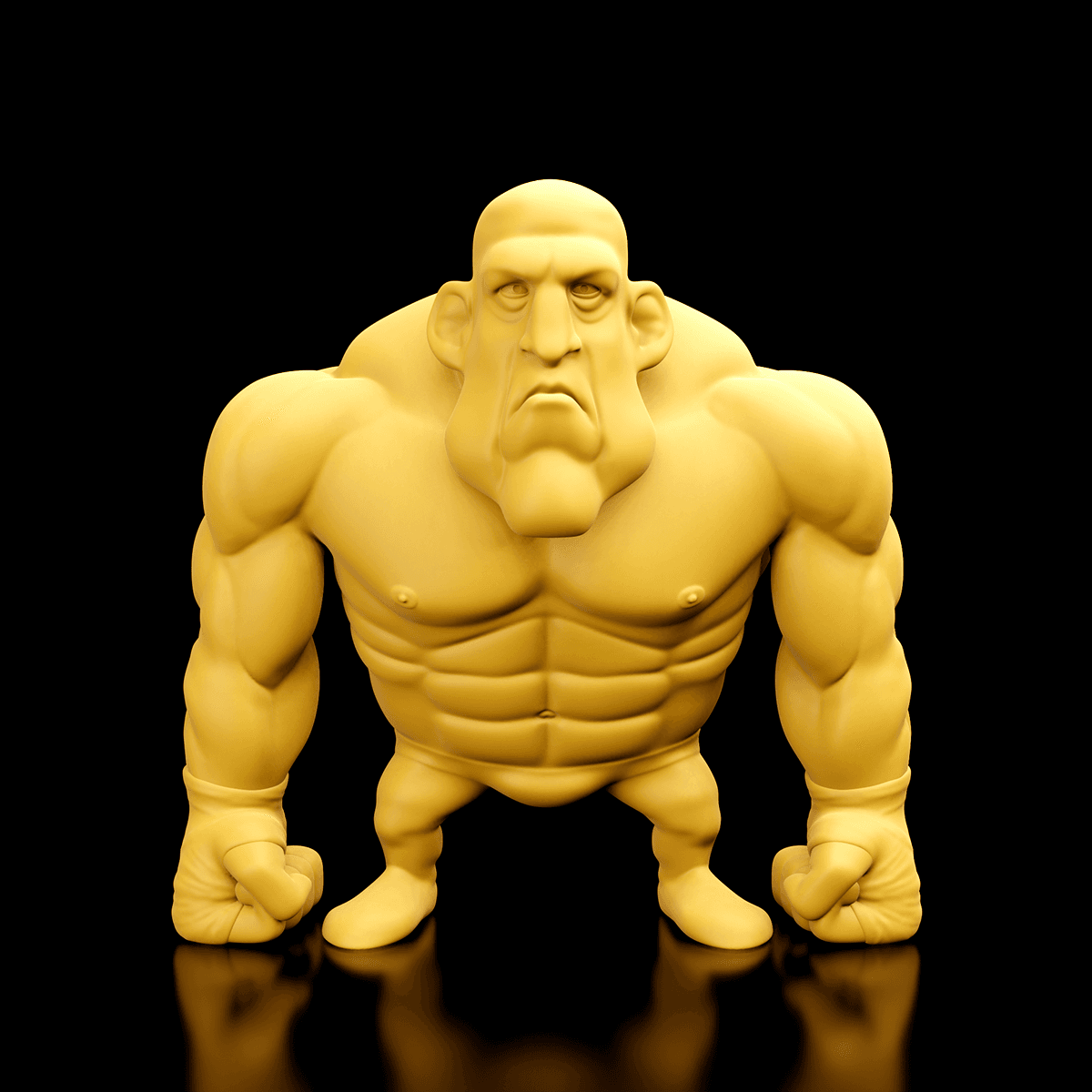 The Fighter 3d model