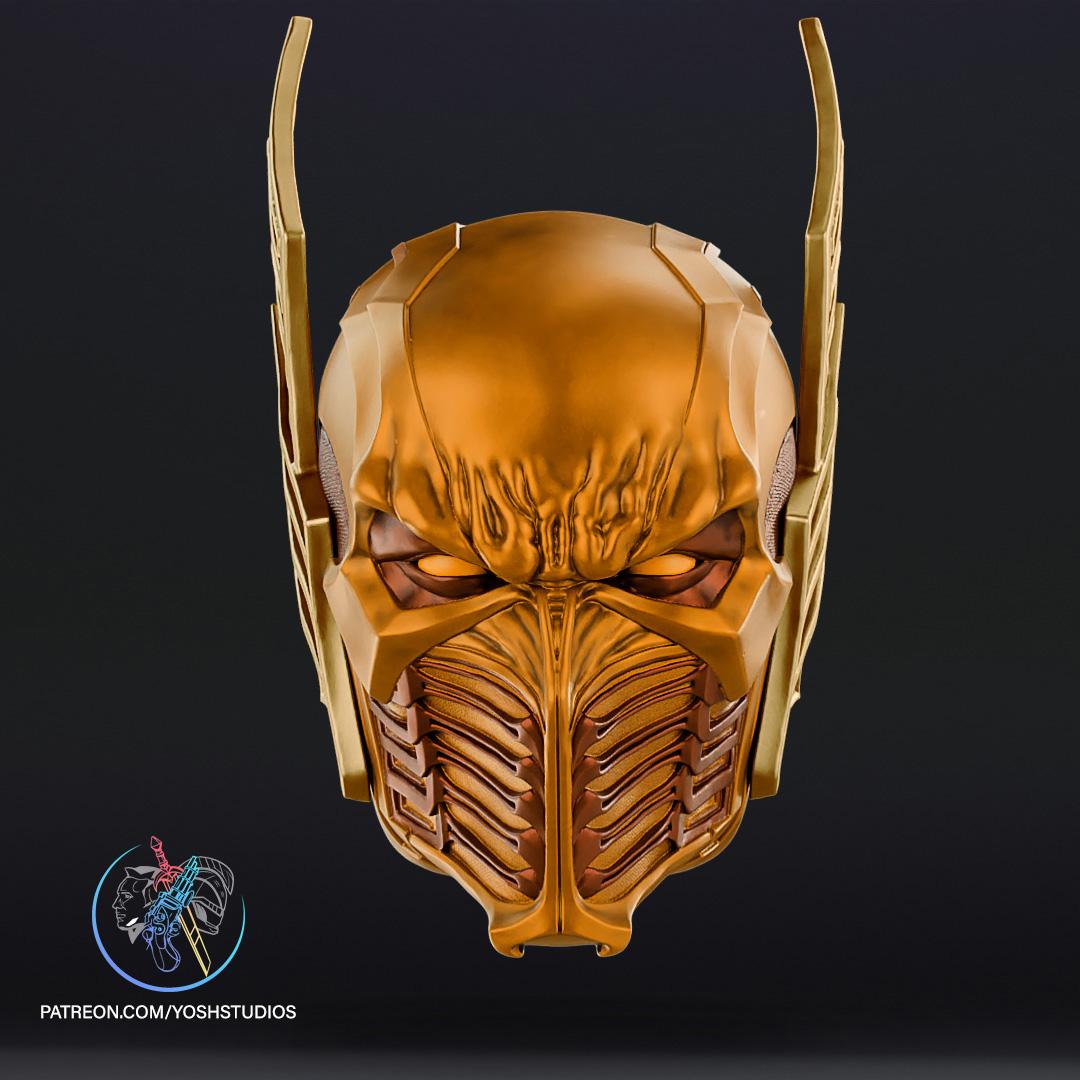 Red Death Mask 3D Print File STL 3d model