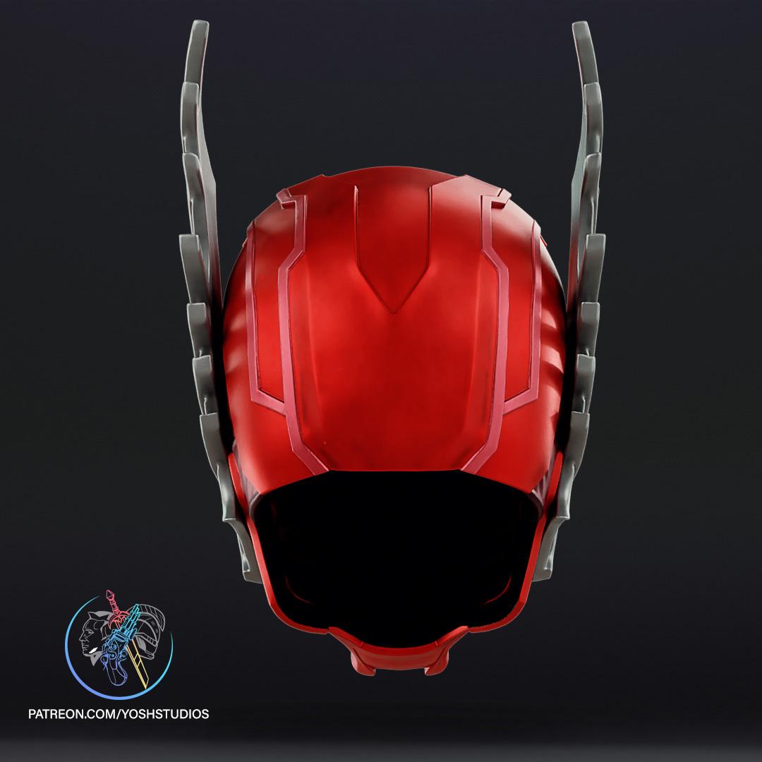 Red Death Mask 3D Print File STL 3d model