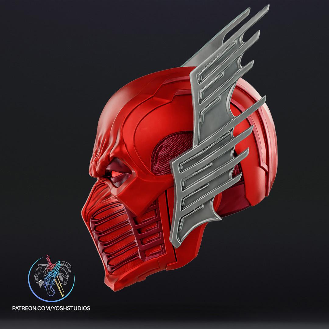 Red Death Mask 3D Print File STL 3d model