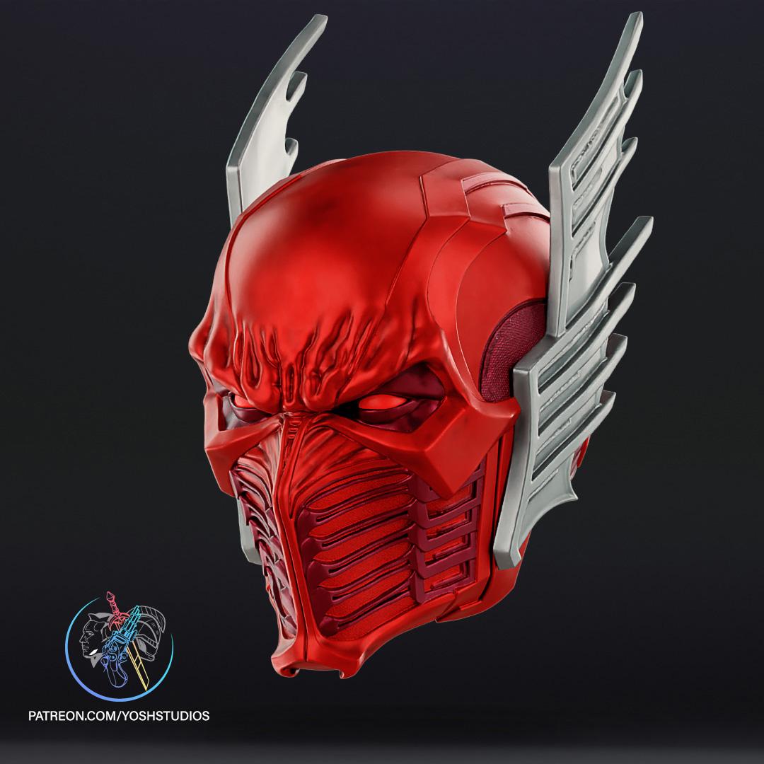 Red Death Mask 3D Print File STL 3d model