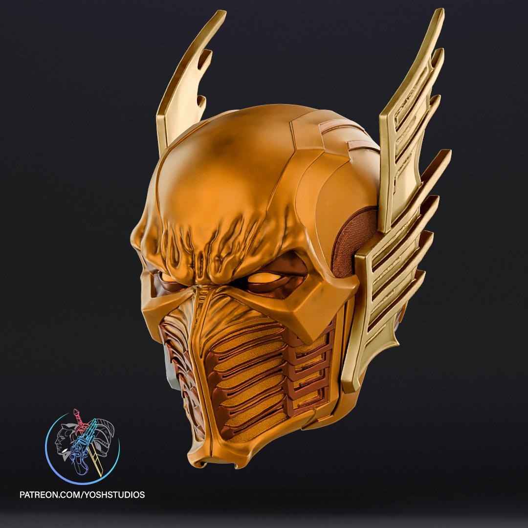 Red Death Mask 3D Print File STL 3d model