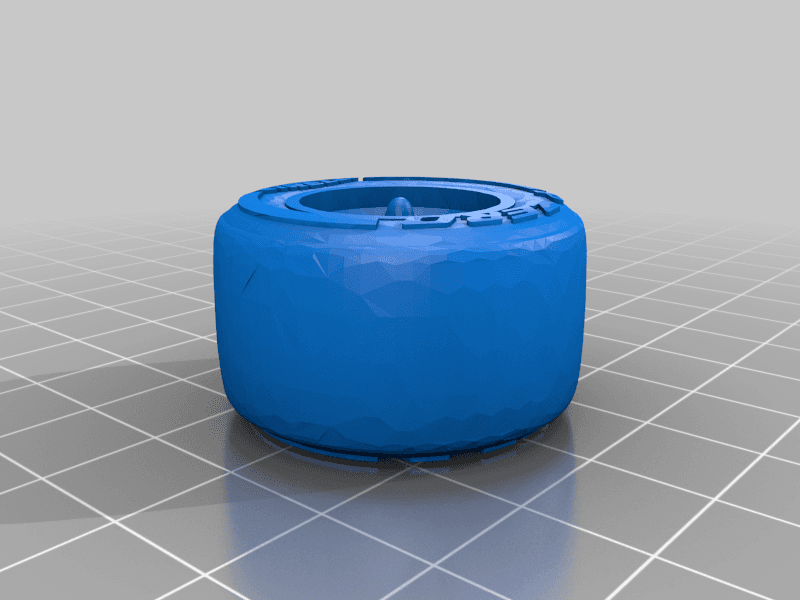 F1 Tire Ender 3 LCD Knob 3d model