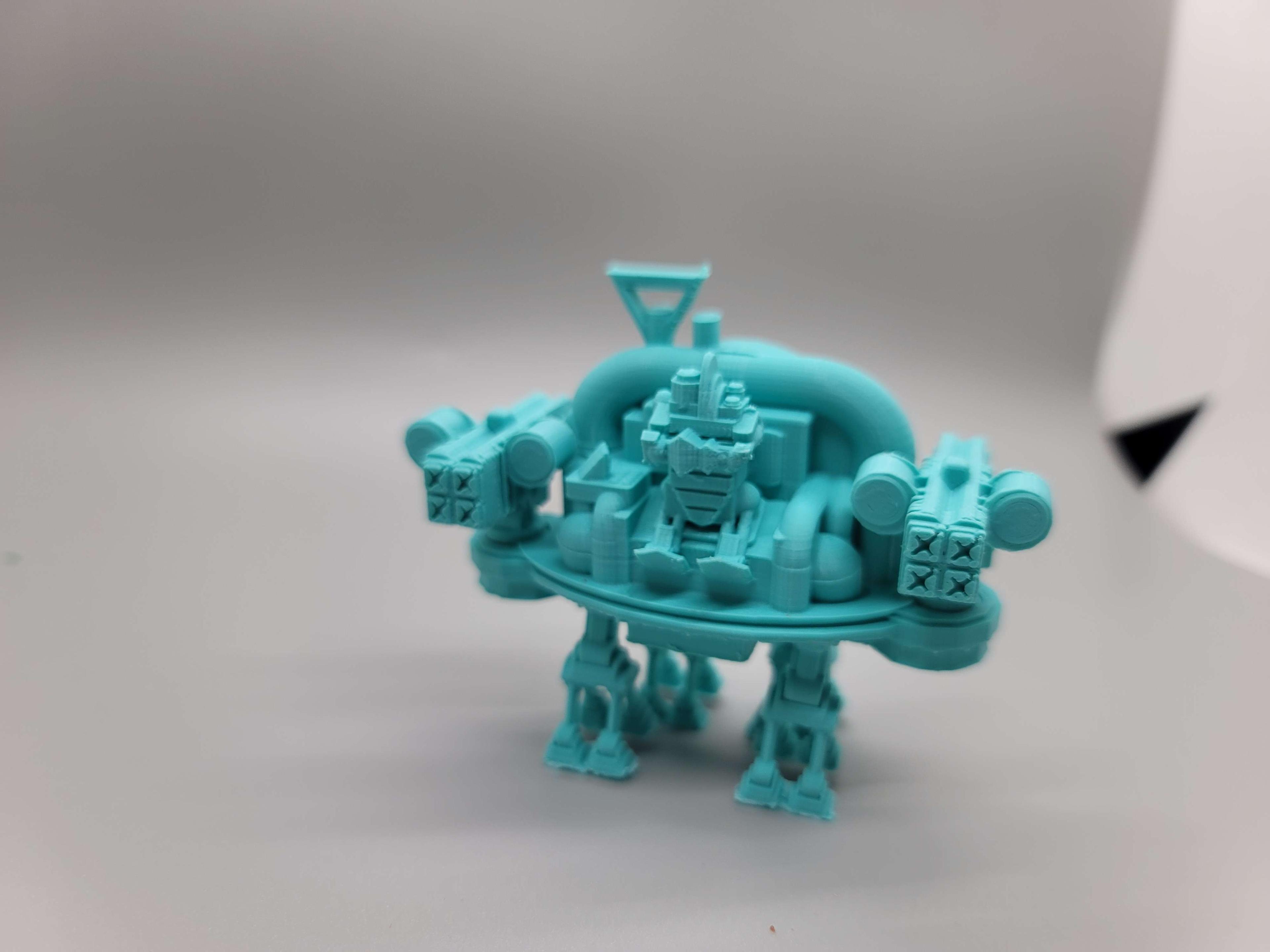 FHW: Worker Bots Walking Controller Throne 3d model