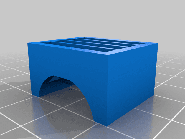 4x 2032 battery holder 3d model