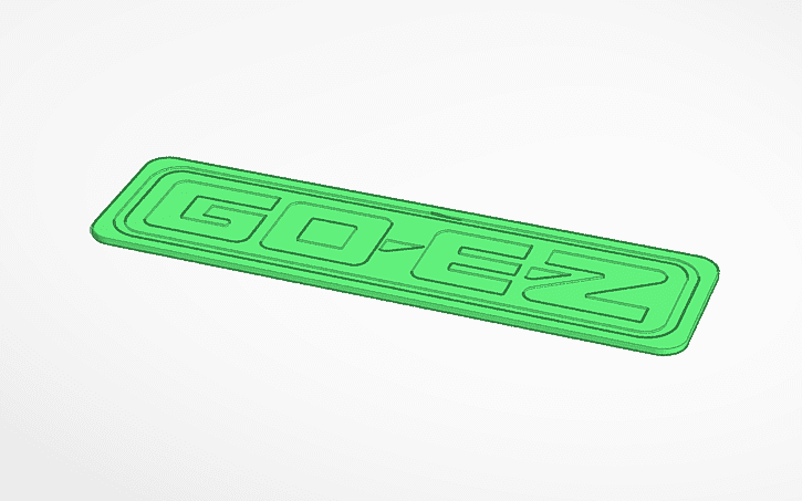 Ezgo GoEz logo 3d model