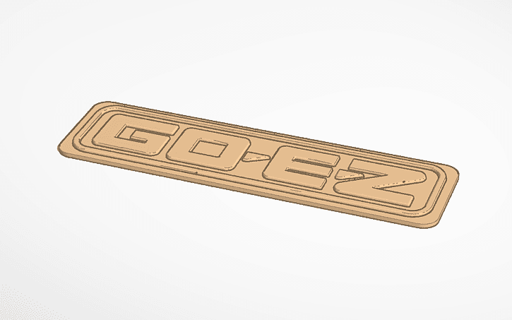 Ezgo GoEz logo 3d model