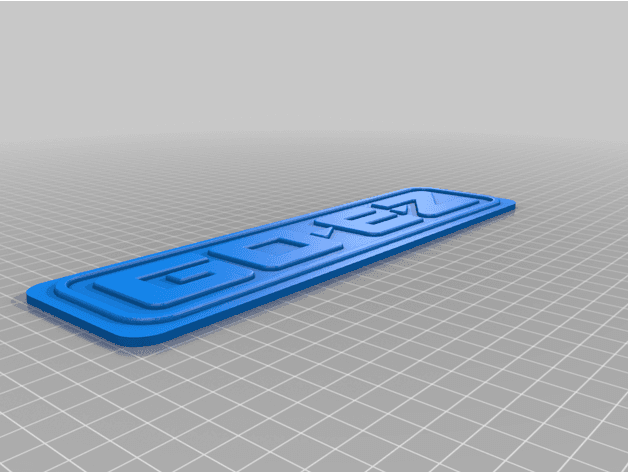 Ezgo GoEz logo 3d model