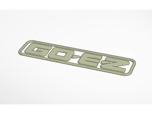 Ezgo GoEz logo 3d model