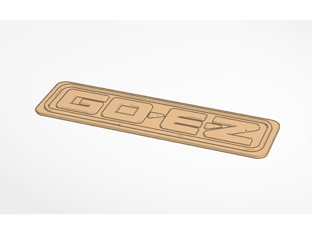 Ezgo GoEz logo 3d model