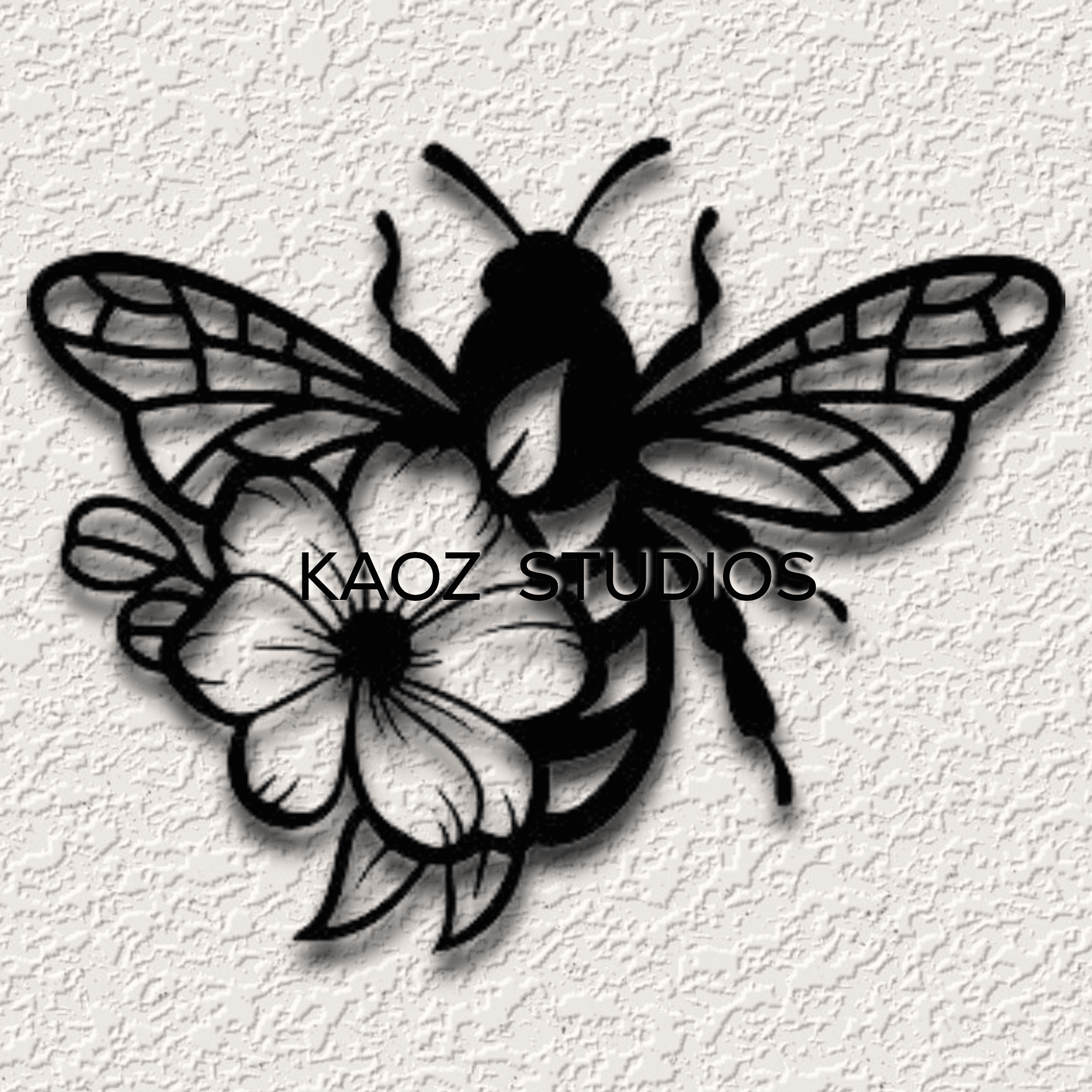 honey bee wall art honeybee wall decor flower decorartion garden 3d model