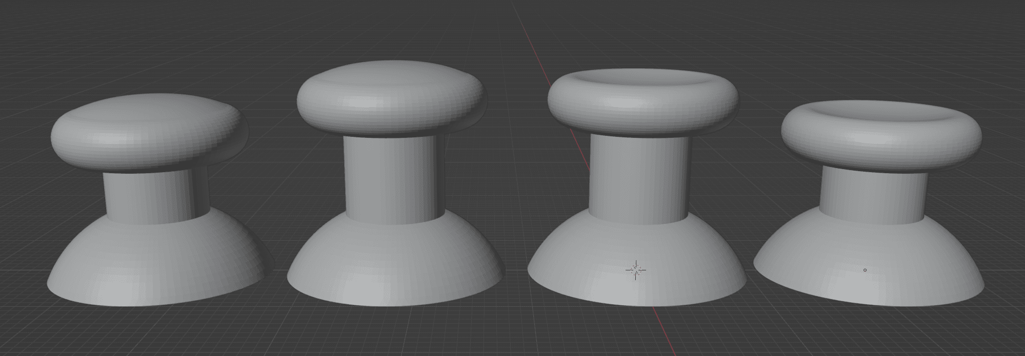 ROG Ally Printable Joysticks 3d model