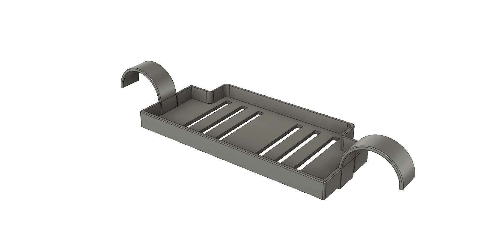 Batterie-Halter Bad.3mf 3d model