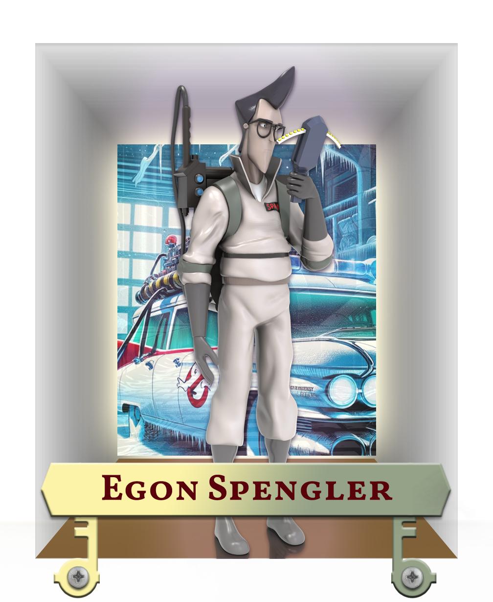 Egon Spengler 3d model