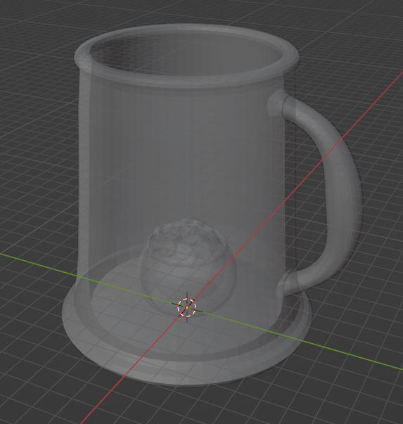 Pot of Gold Ale Mug #StPatricksRemix 3d model