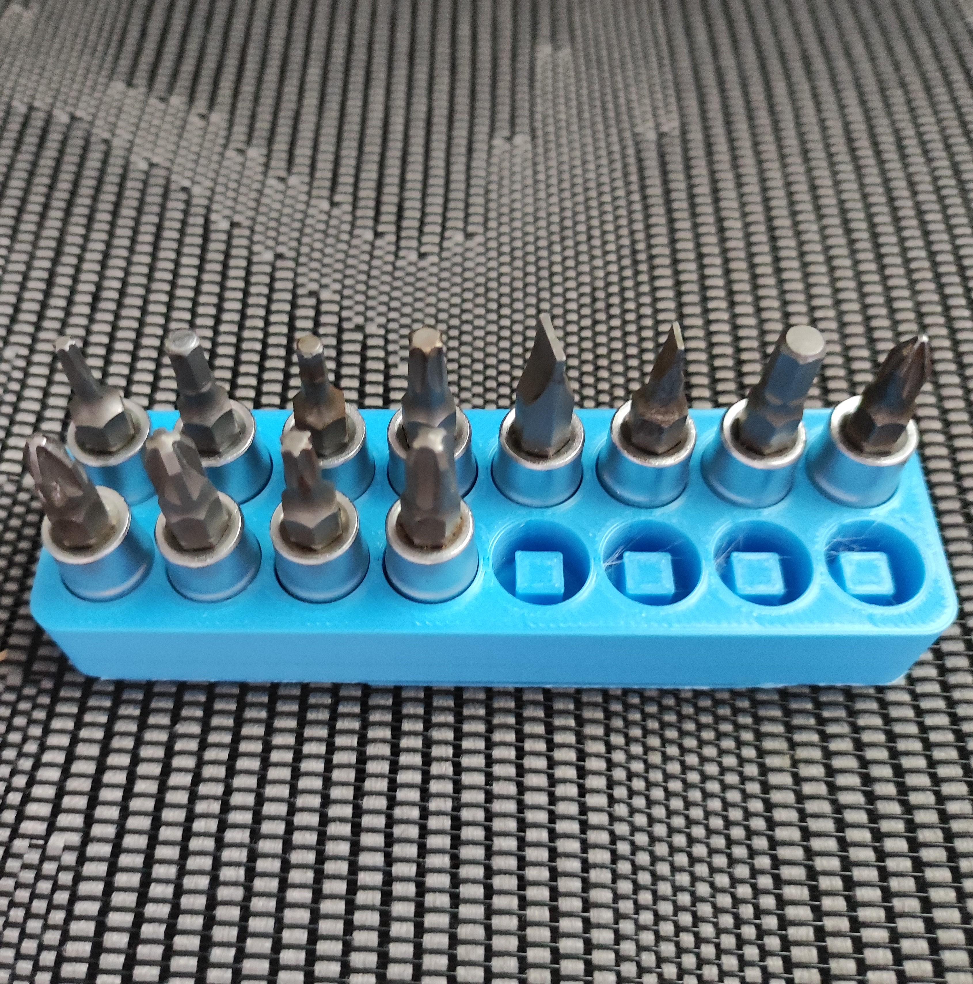 Screwdriver socket holder 3d model