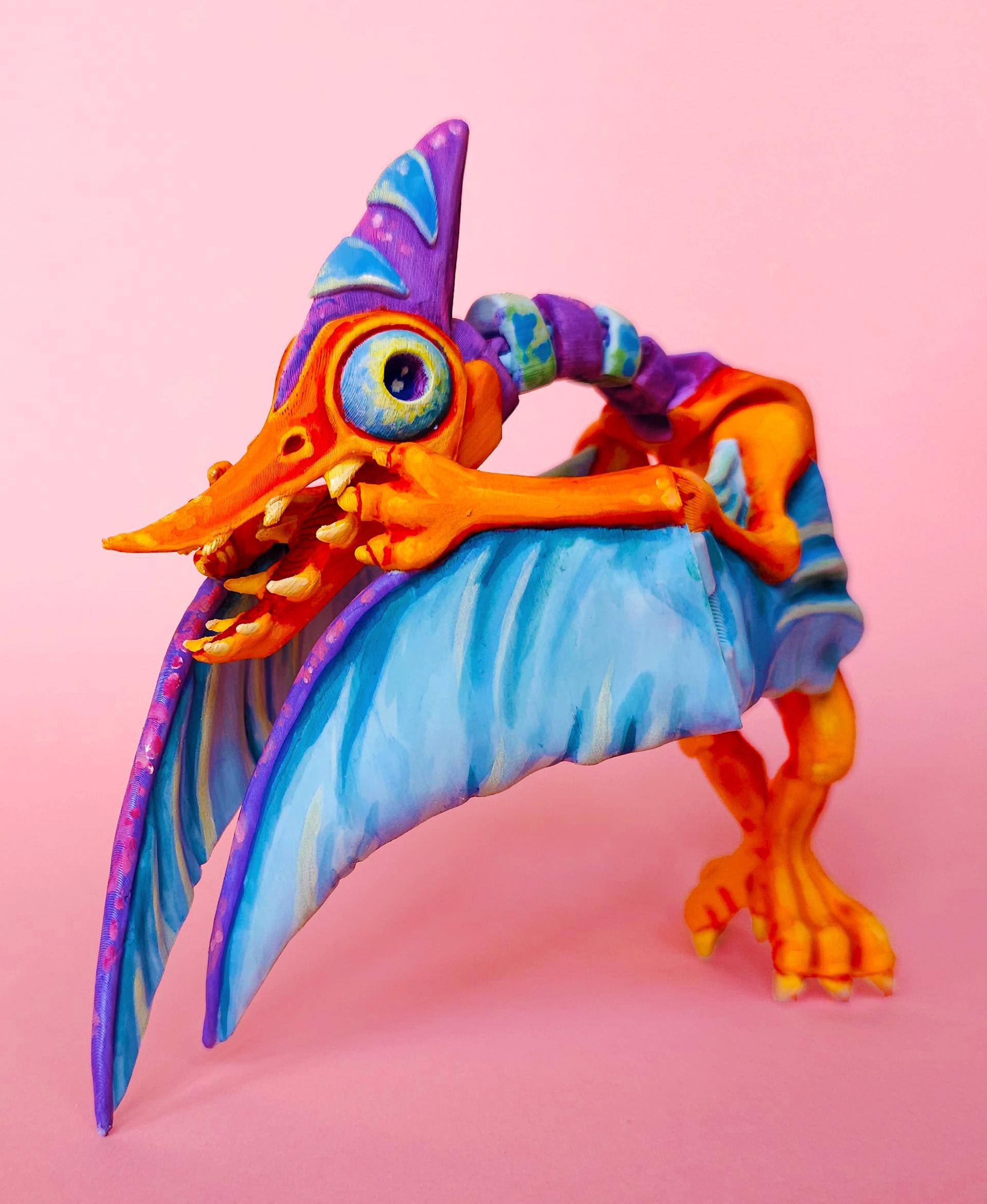 Creepy Pterodactyl 3d model