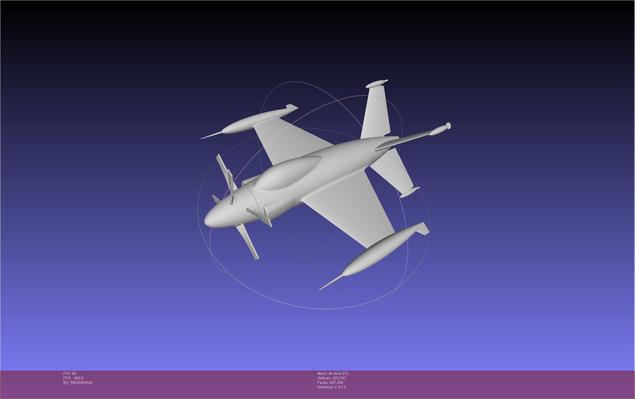 Lockheed XFV Model 3d model