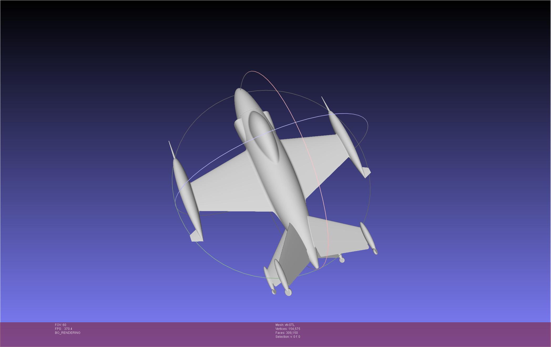 Lockheed XFV Model 3d model