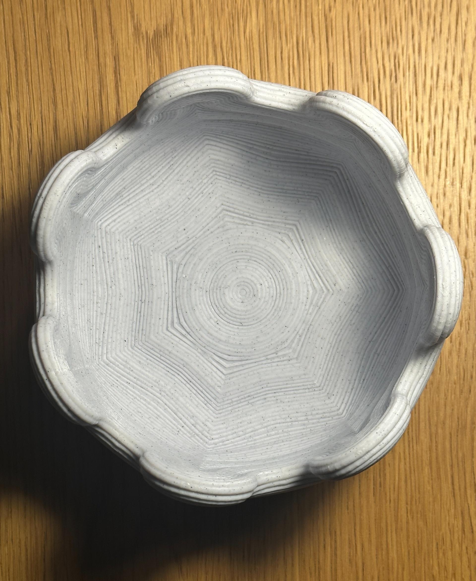 The Ripple ~ Decorative Bowl 3d model