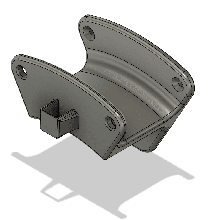 Kingston HyperX Cloud II Headphone Wall Mount 3d model