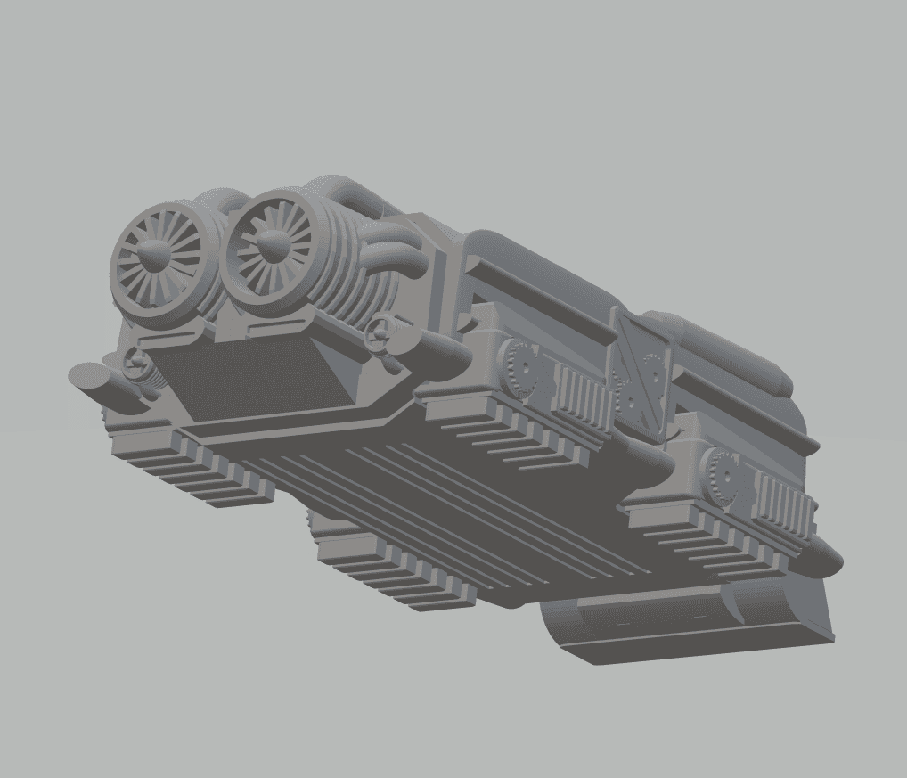 FHW Voidfang Shadowstreak Lancer APC Kit 3d model