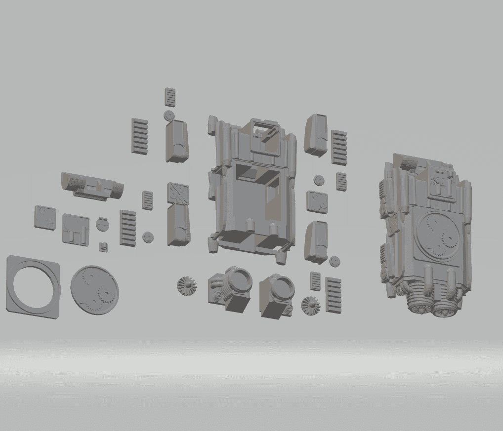 FHW Voidfang Shadowstreak Lancer APC Kit 3d model