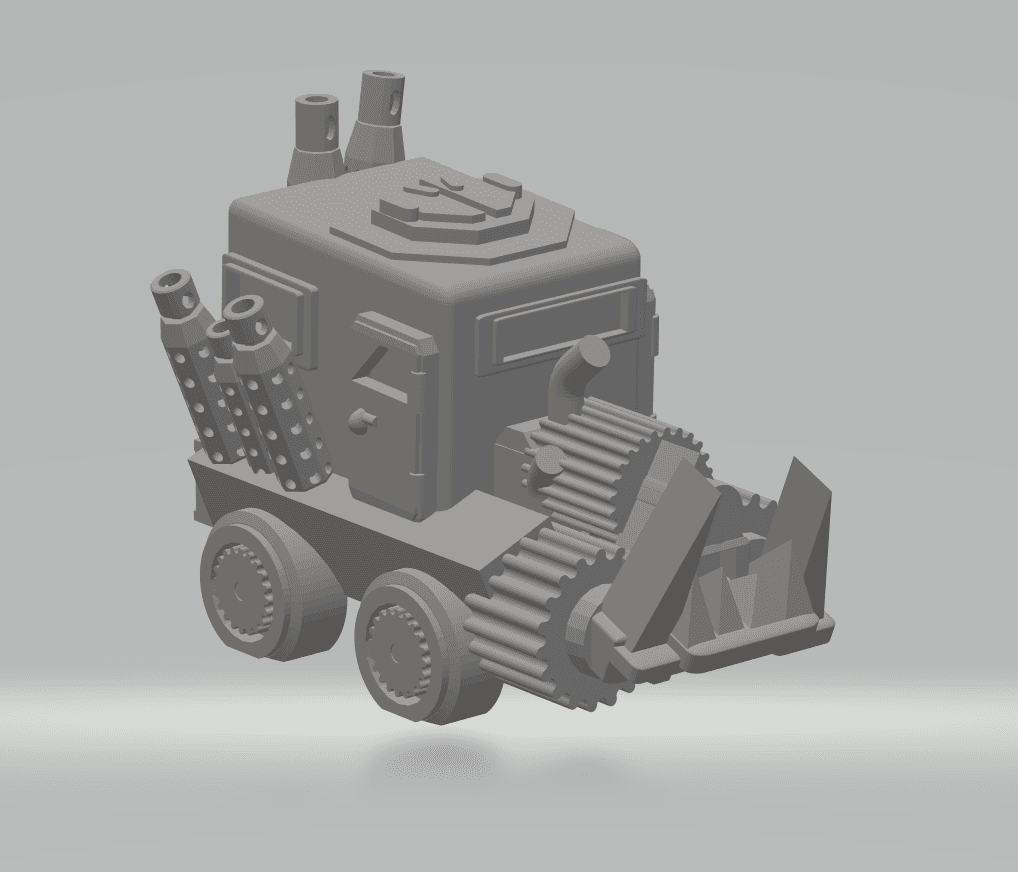 FHW Zorblin gun car alternate 3d model