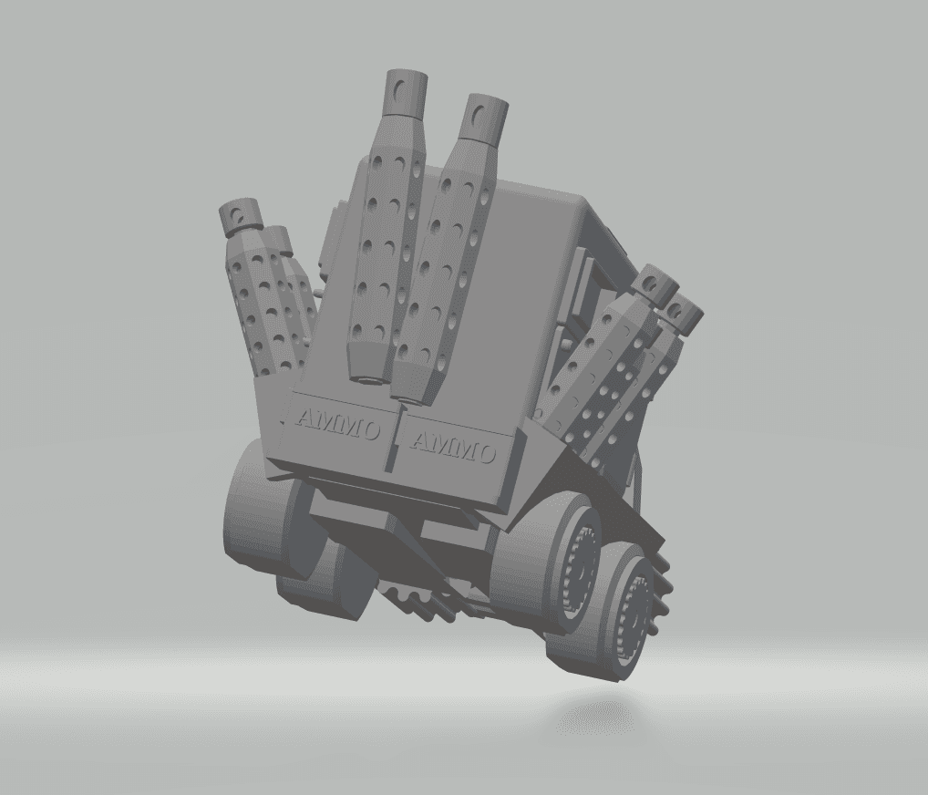 FHW Zorblin gun car alternate 3d model