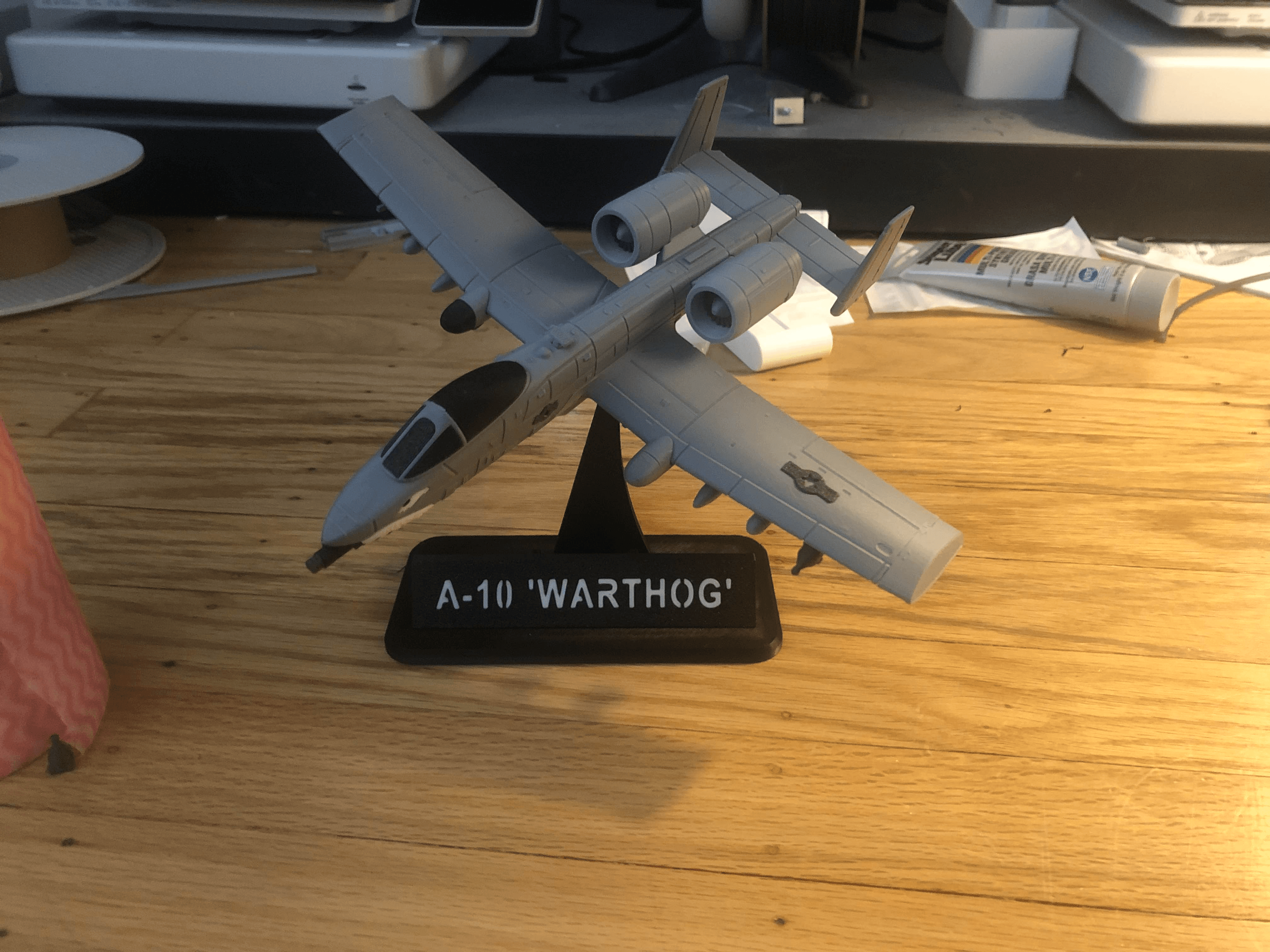 A-10 'Warthog' Kit (No Support, No AMS, No Glue) - amazing design! - 3d model