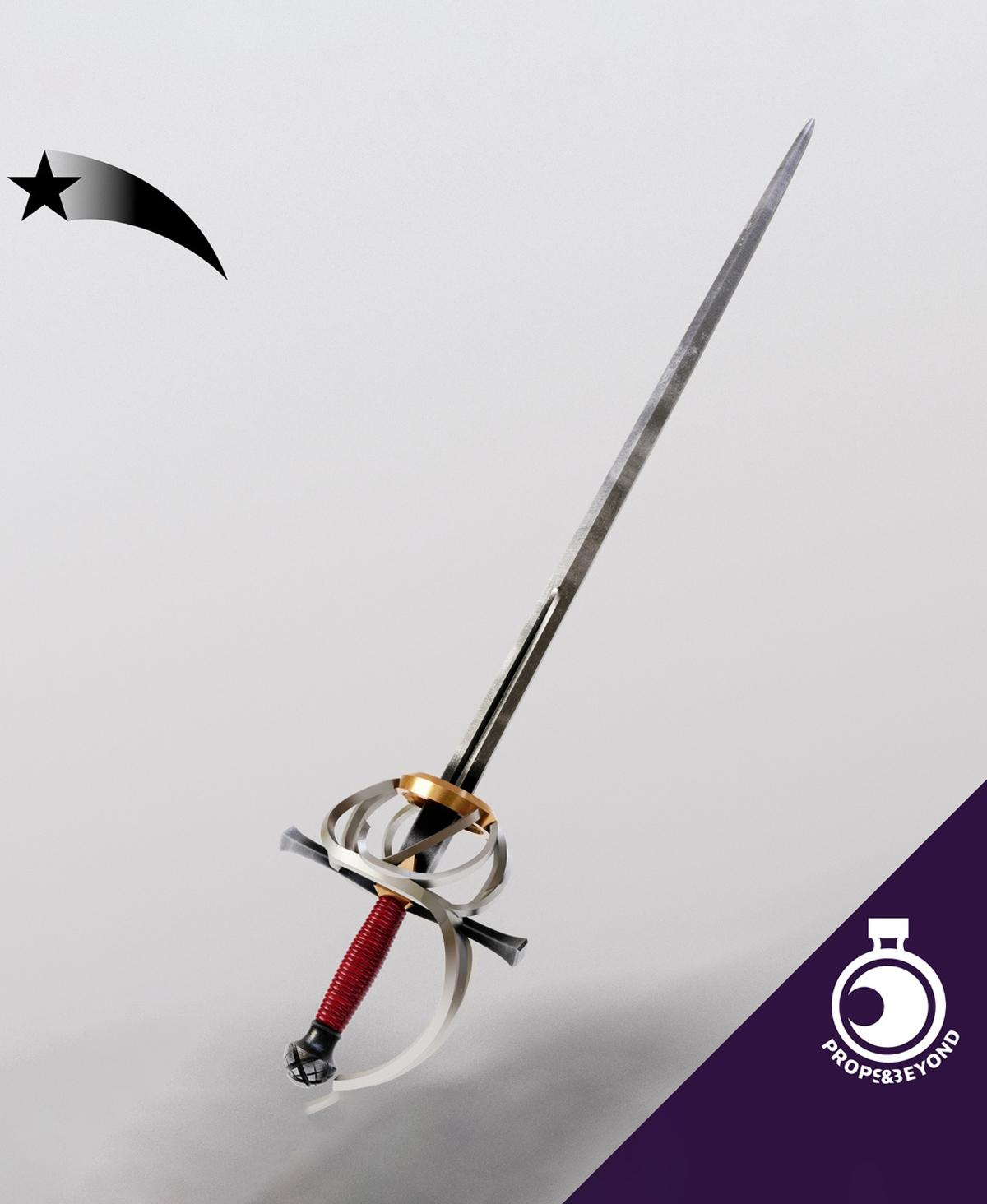 Rapier - Full Size Weapon 3d model