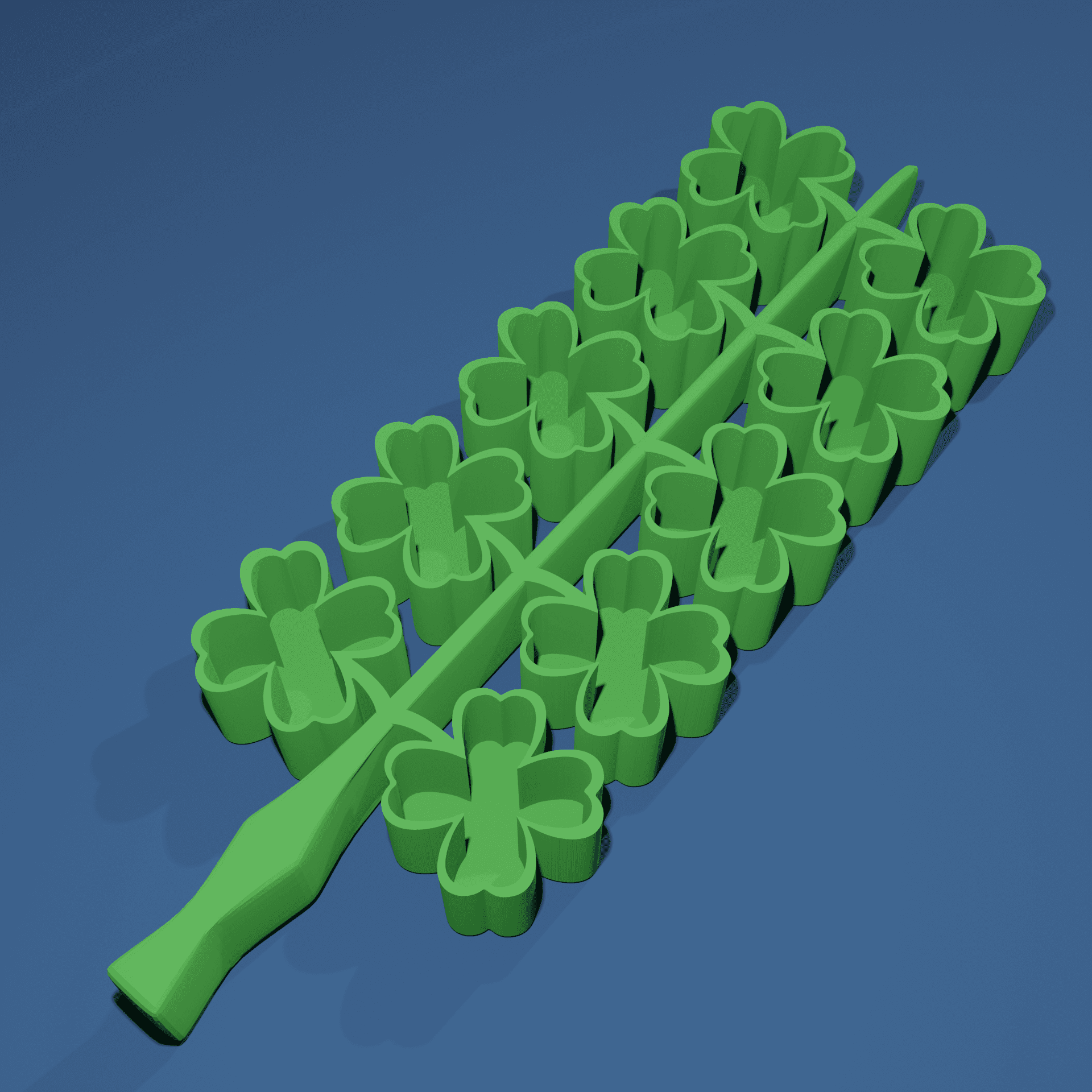 Remix of Four Leaf Clover #StPatricksRemix 3d model