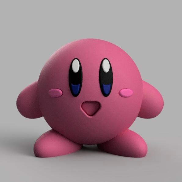 kirby 3d model