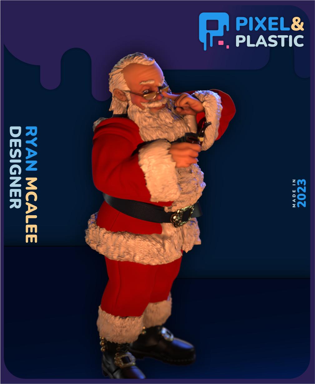 St Nick - Santa Clause 3d model