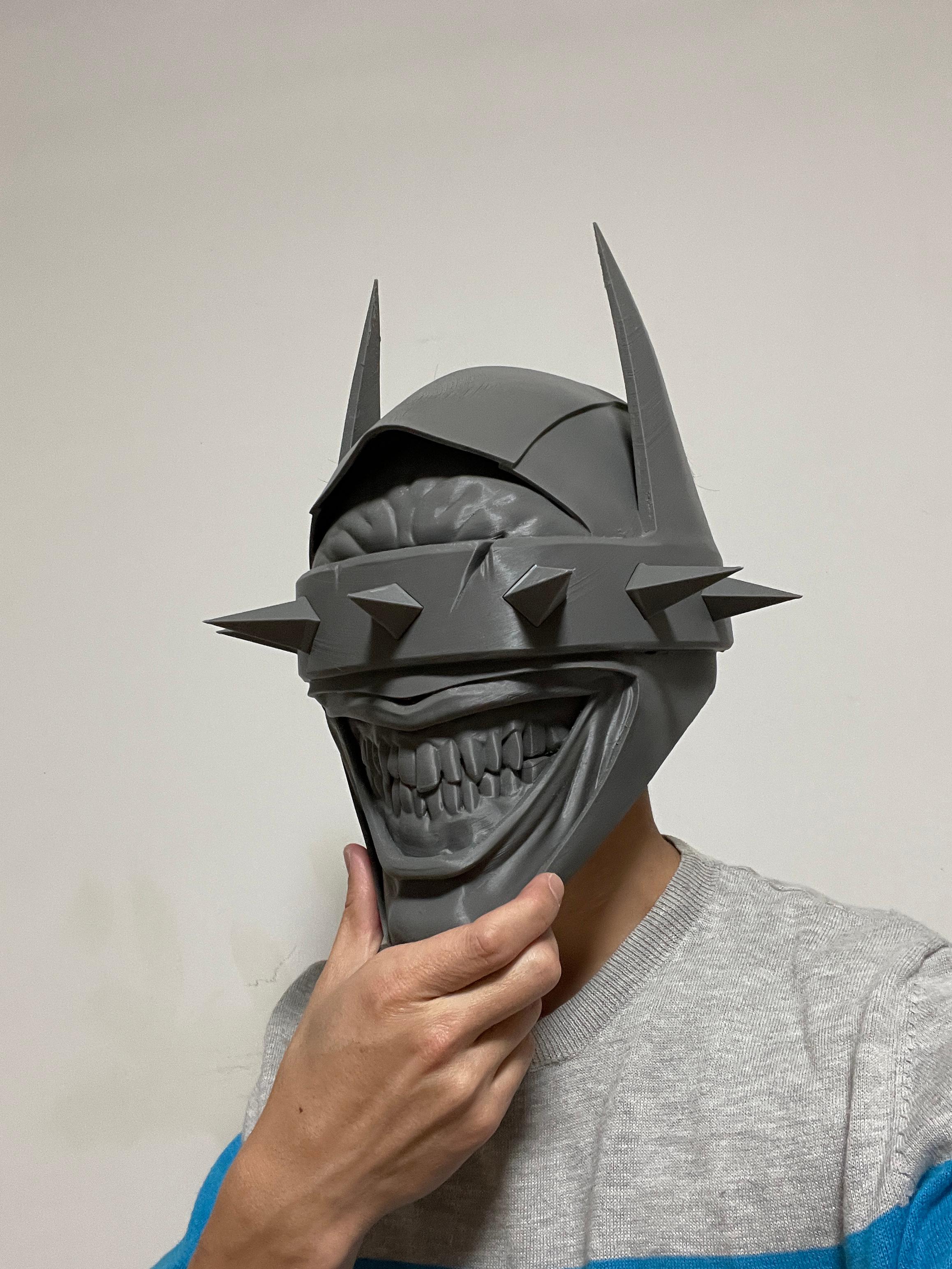 Laughing Batman Helmet Mask 3d model