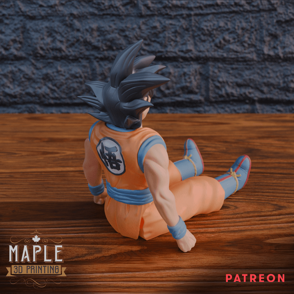 Articulating Goku - Dragonball Z 3d model