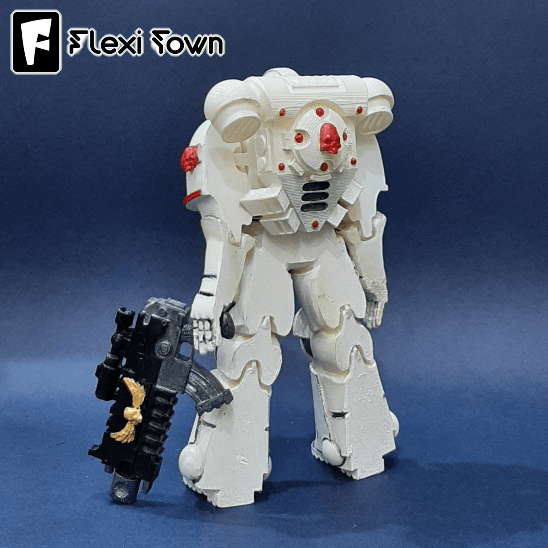 Flexi Print-in-Place Space Marine V1 3d model