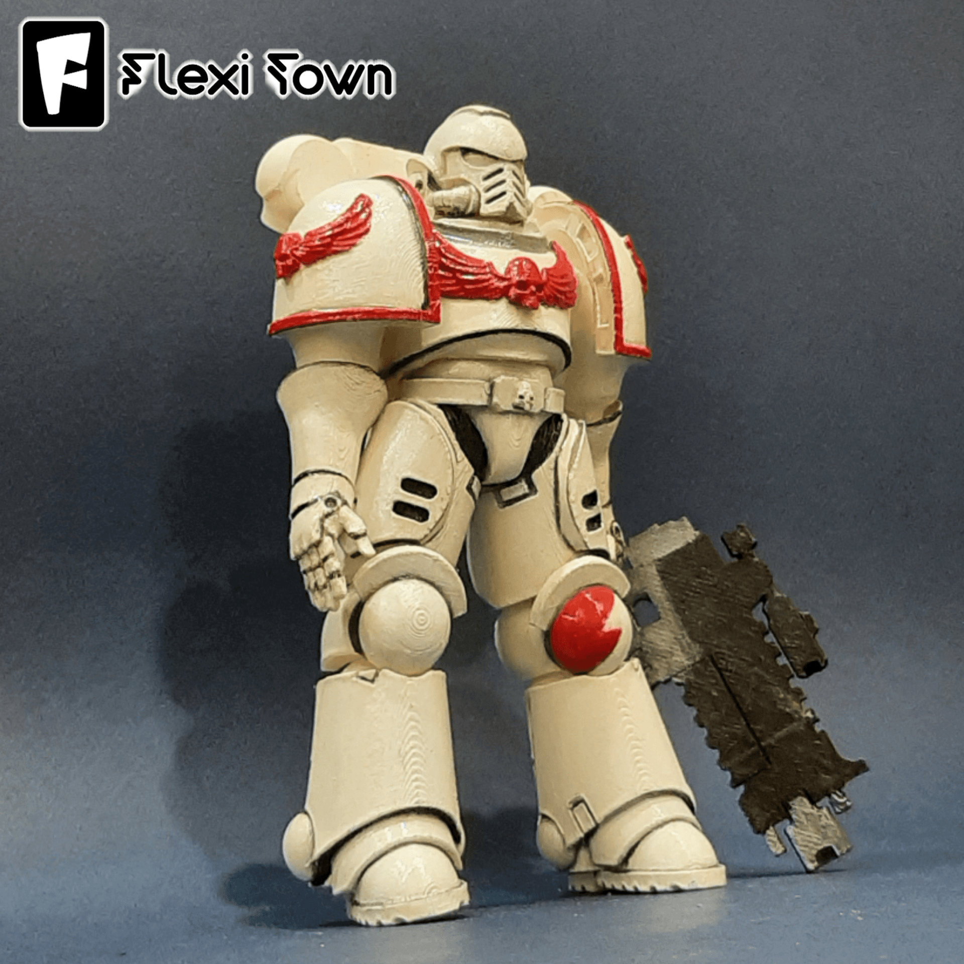 Flexi Print-in-Place Space Marine V1 3d model