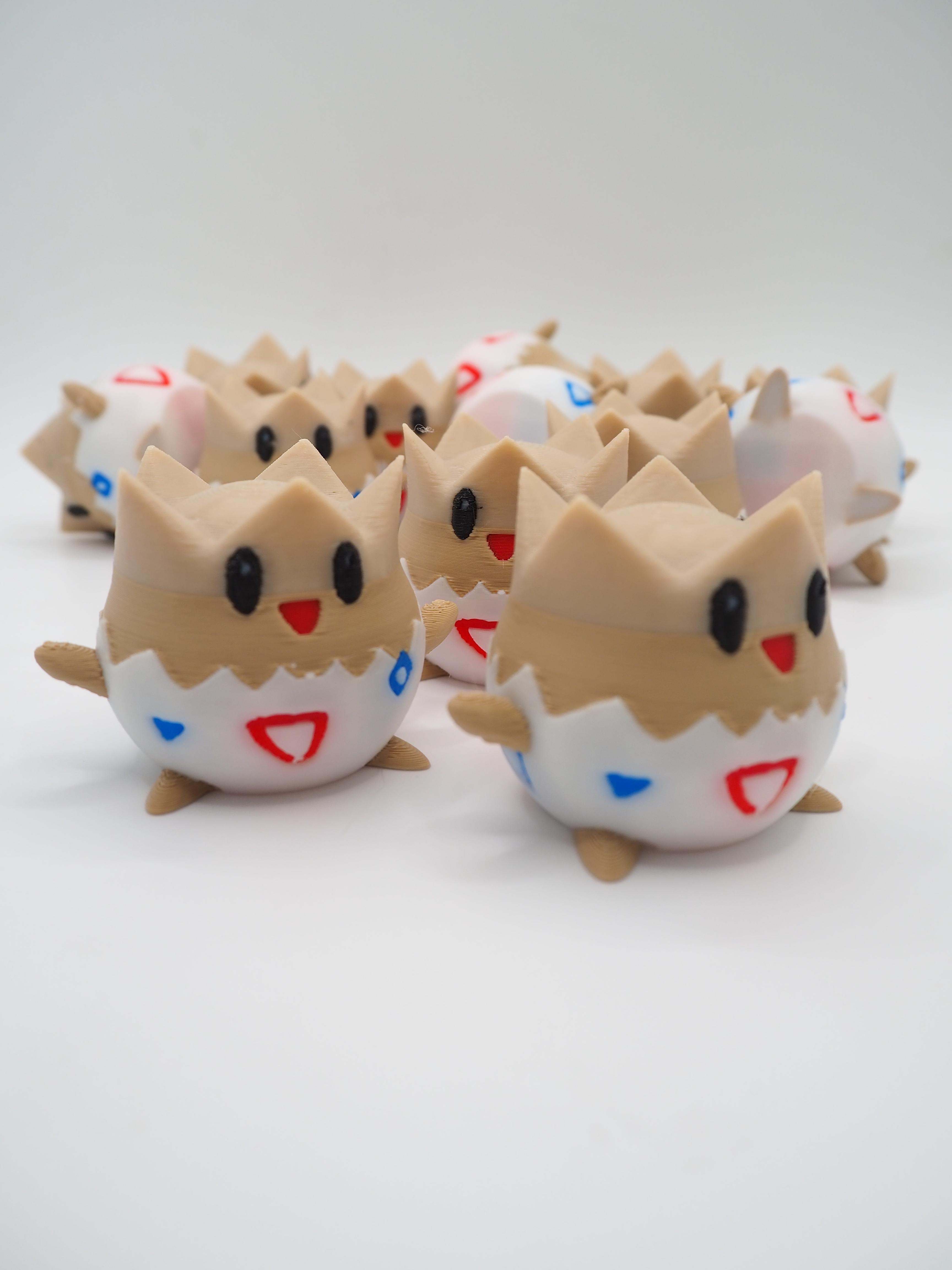 Togepi Pokemon (No support) 3d model