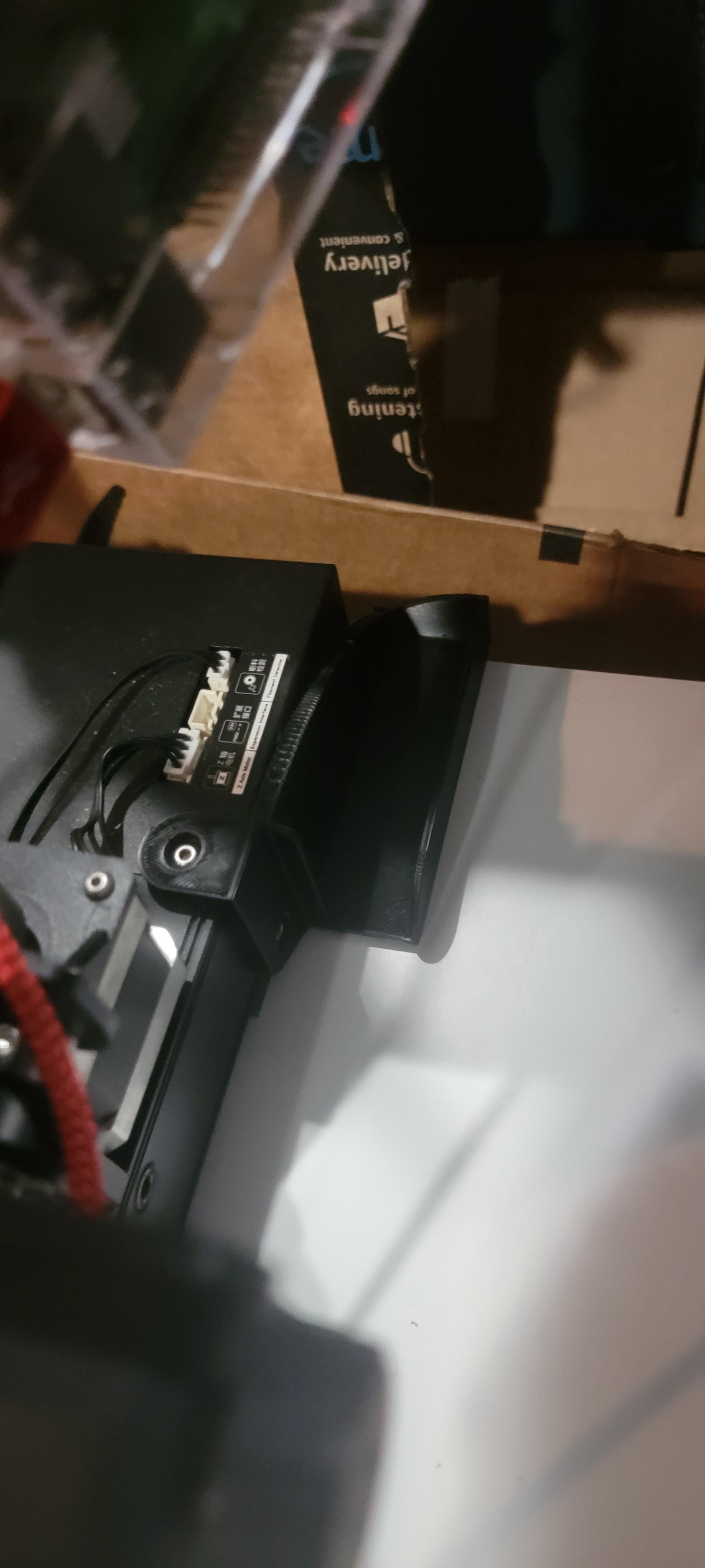 rasberry pi mount. ender3 s1 stock hardware 3d model