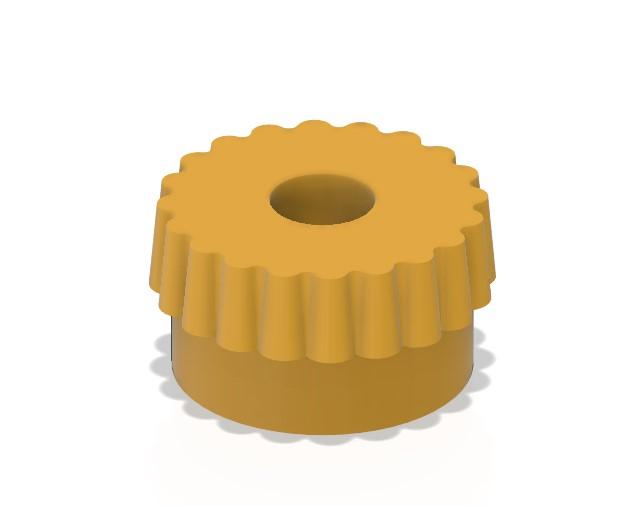 thumb screw 3d model