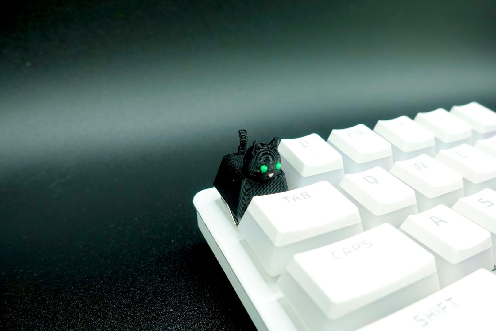 Kitty Keycap (Mechanical Keyboard) 3d model