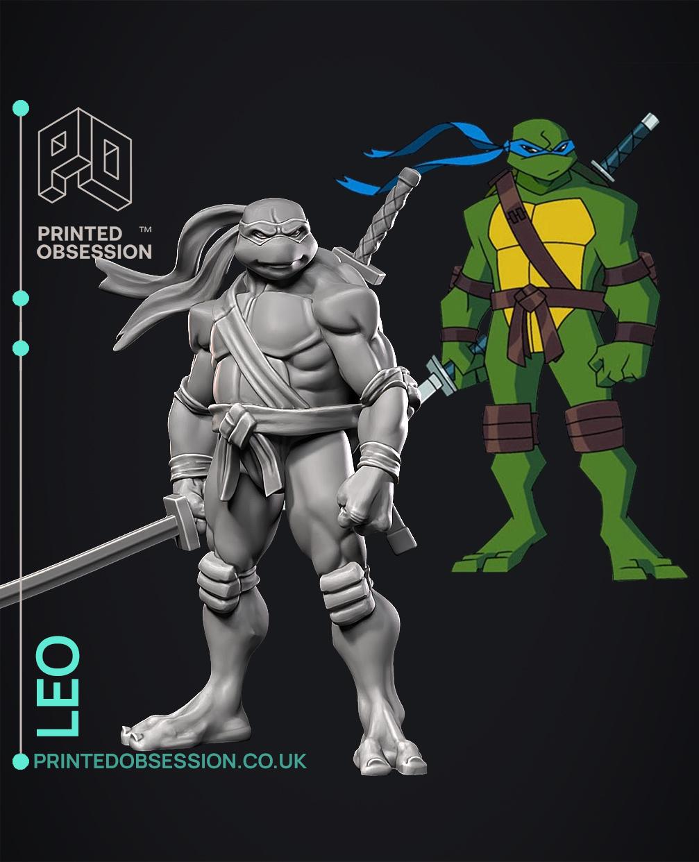 Leo - TMNT - Fan Art 3d model